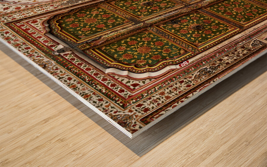 India Rajasthan. Junagarh Fort Bikaner Wood print