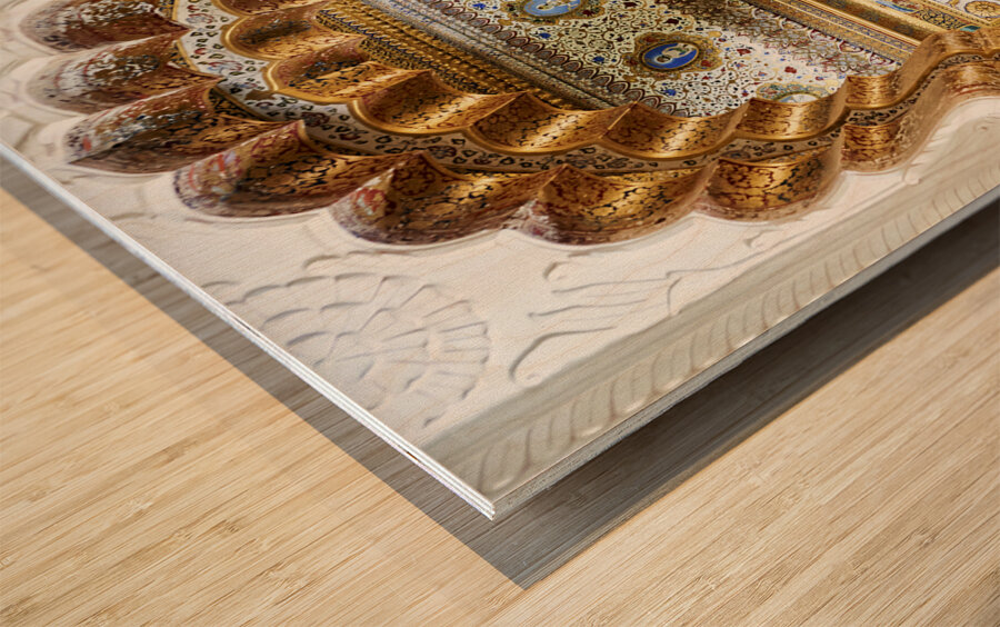 India Rajasthan Jodhpur. Mehrangarh Fort Wood print