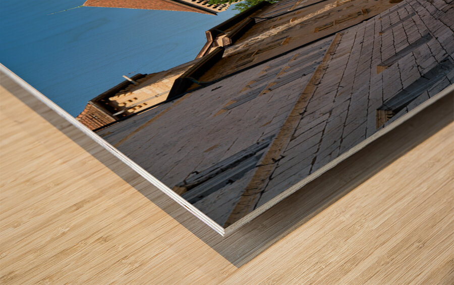 Annecy Haute Savoie France. The castle Wood print