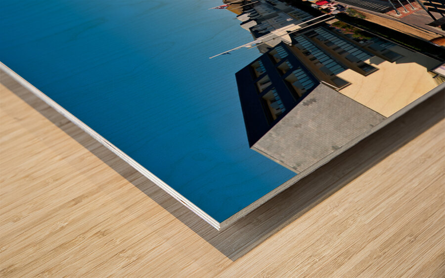 Cabourg Normandy France. The beach Wood print