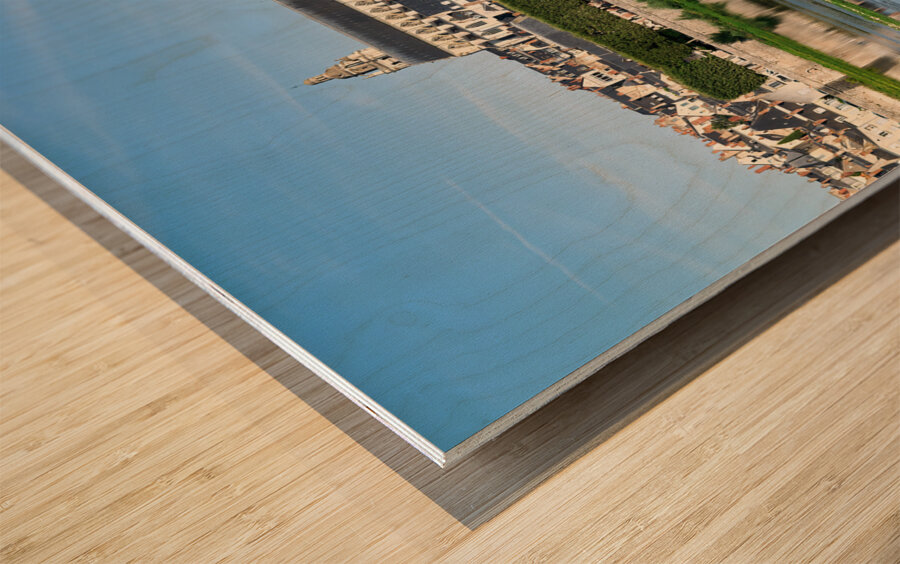 Blois France. Loire Valley. Cityscape Wood print