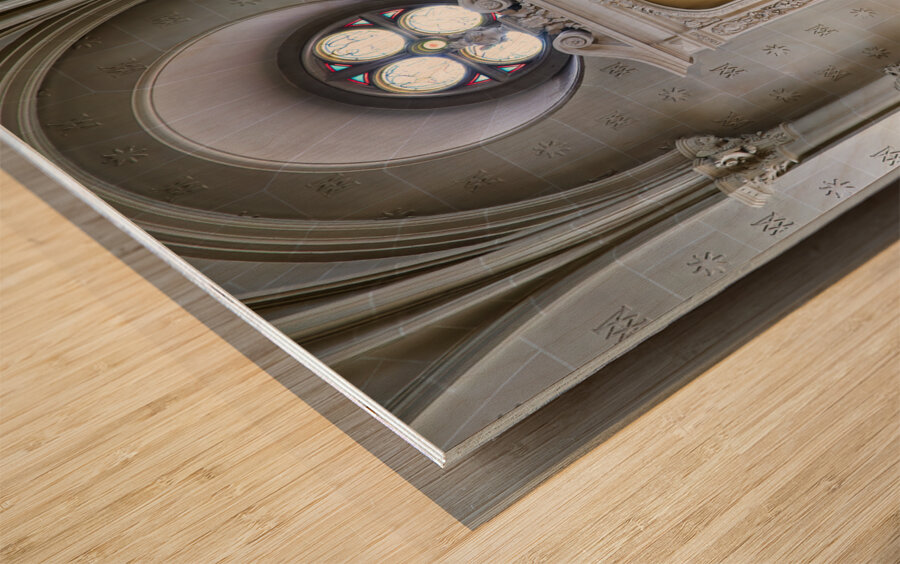 Chateau de Cheverny France. Chateaux of the Loire Valley. The chapel Wood print