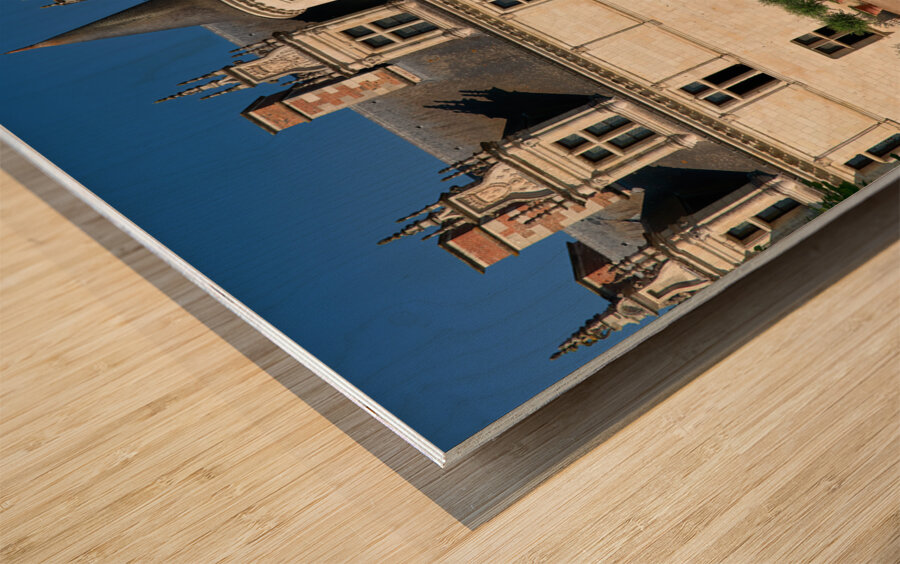 Chateau dAmboise France. Wood print