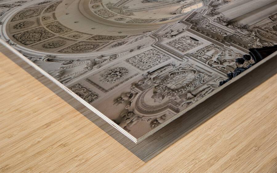 Germany Bavaria Munich. Theatinerkirche. Church of St. Cajetan Wood print