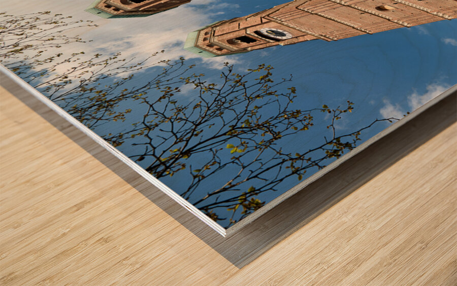 Germany Bavaria Munich. Frauenkirche. The Dom cathedral Wood print