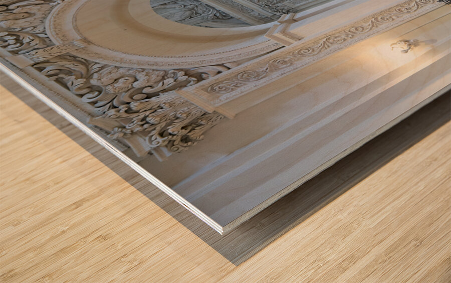 Germany Bavaria Munich. Theatinerkirche. Church of St. Cajetan Wood print