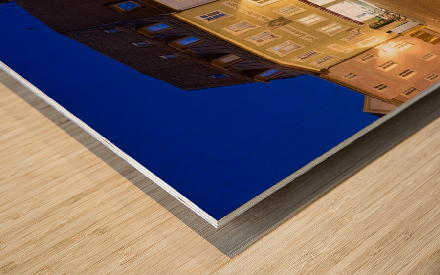 Germany Bavaria Romantic Road. Fussen. Wood print