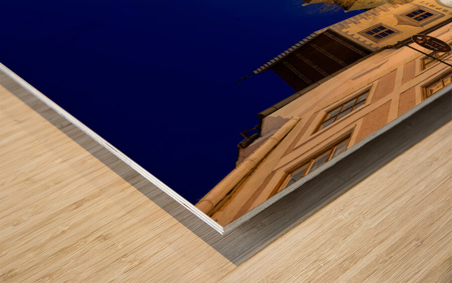 Germany Bavaria Romantic Road. Fussen. Wood print