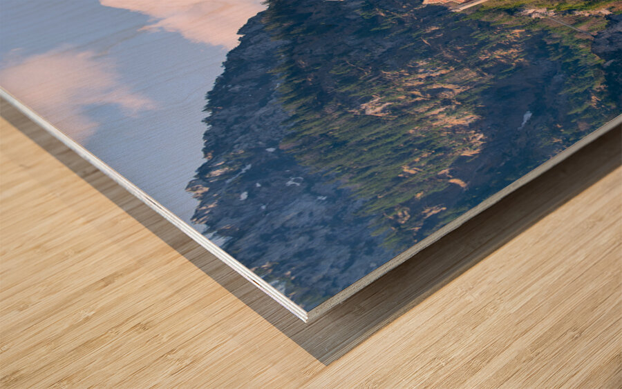 Germany Bavaria Romantic Road. Fussen. Neuschwanstein castle Wood print