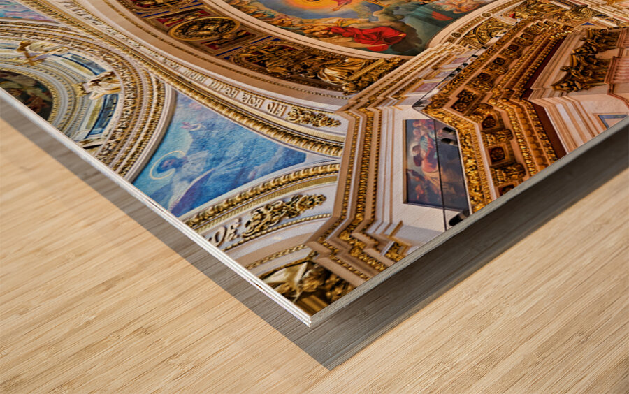 St. Petersburg Russia. St. Isaacs Cathedral Wood print