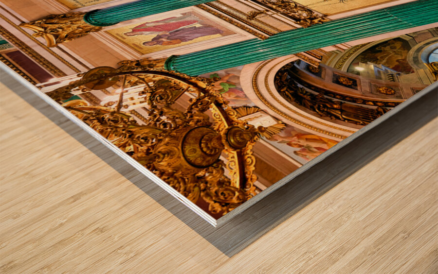 St. Petersburg Russia. St. Isaacs Cathedral Wood print