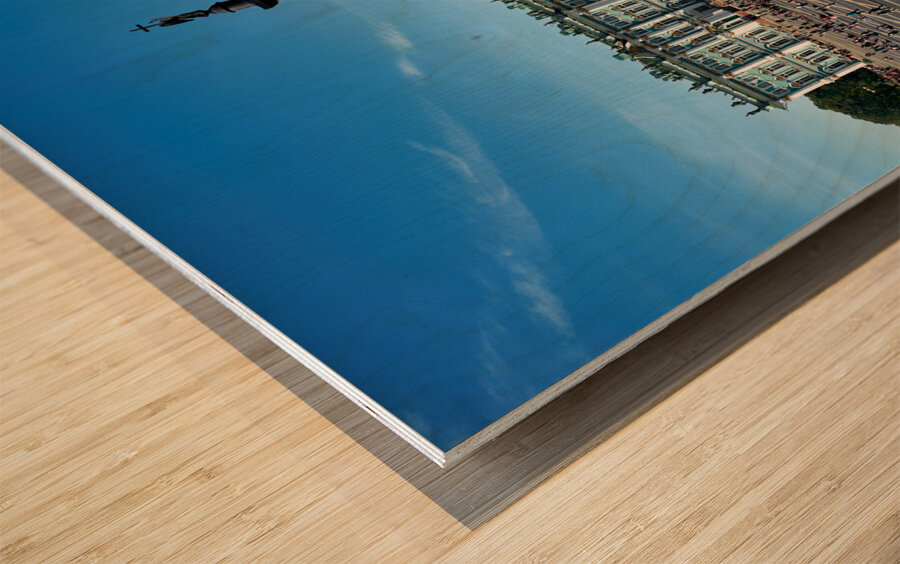 St. Petersburg Russia. The Winter Palace Hermitage Museum Wood print