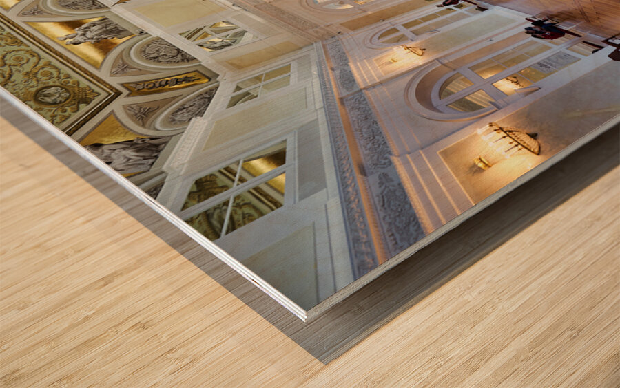 St. Petersburg Russia. The Winter Palace Hermitage Museum Wood print