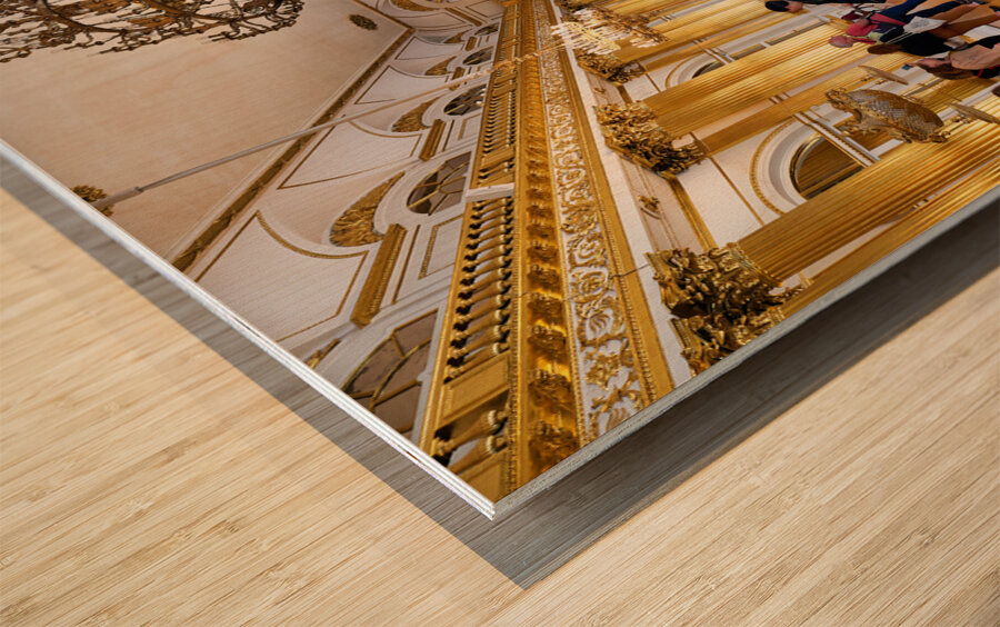 St. Petersburg Russia. The Winter Palace Hermitage Museum Wood print