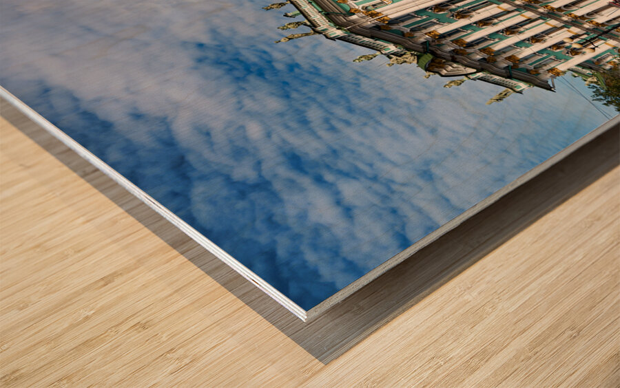 St. Petersburg Russia. The Winter Palace Hermitage Museum Wood print