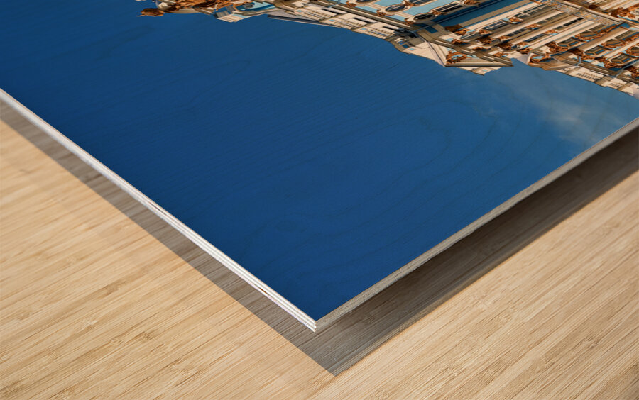 St. Petersburg Russia. Catherine Palace Tsarkoe Selo in Pushkin Wood print