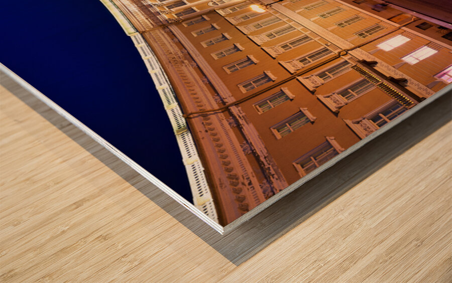 St. Petersburg Russia. Winter Palace in Palace Square Wood print