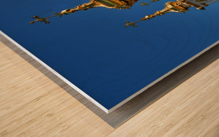 St. Petersburg Russia. Peterhof Palace Wood print