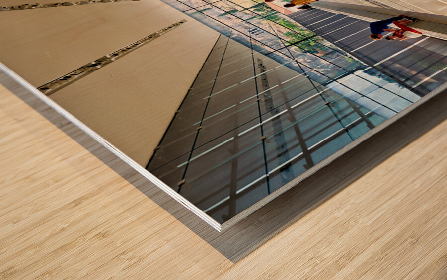 Athens Greece. The Acropolis Museum Wood print