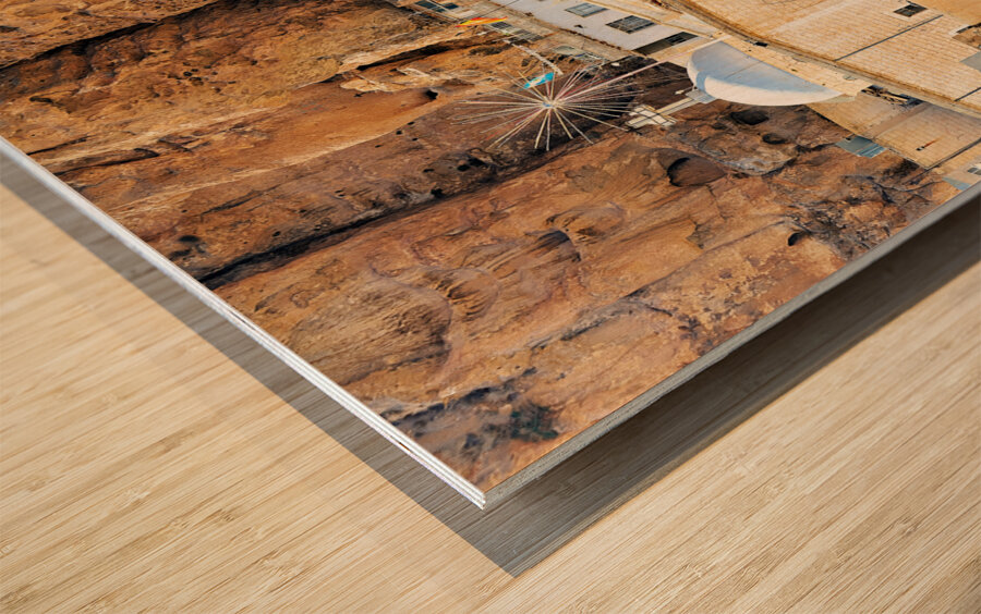 Syria. The Convent of Saint Thecla Mar Taqla in Maaloula Wood print