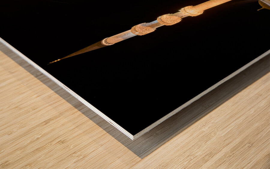 Istanbul Turkey. The Blue Mosque Wood print