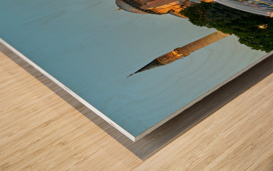 Istanbul Turkey. Hagia Sophia Grand Mosque Wood print