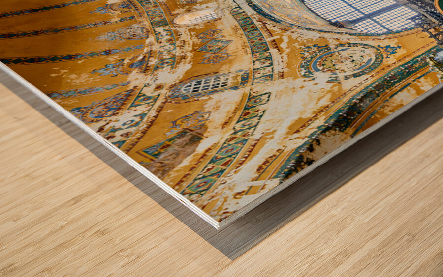 Istanbul Turkey. Hagia Sophia Grand Mosque Wood print