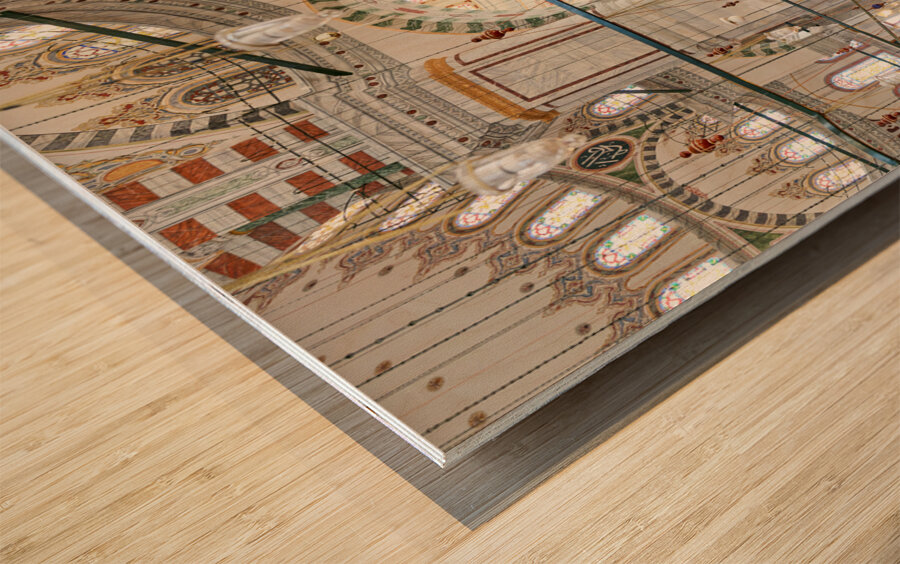 Istanbul Turkey. The Fatih Mosque Wood print