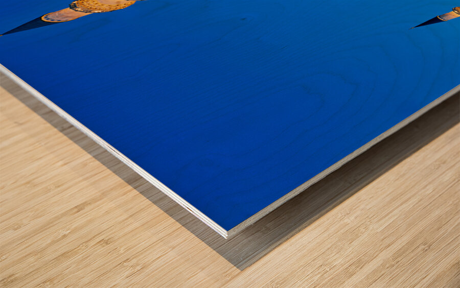 Istanbul Turkey. Süleymaniye Mosque at sunset Wood print