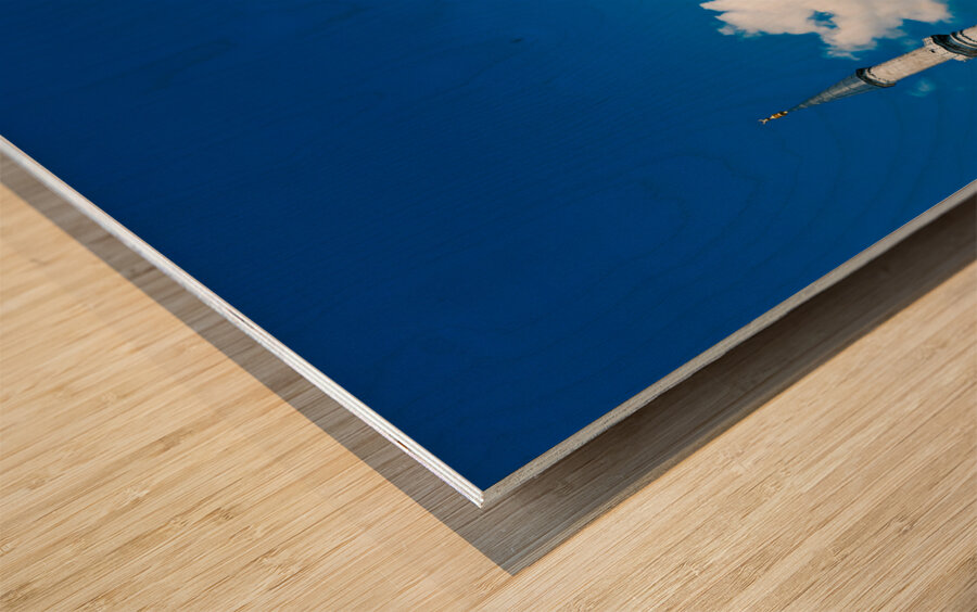 Istanbul Turkey. The Fatih Mosque Wood print