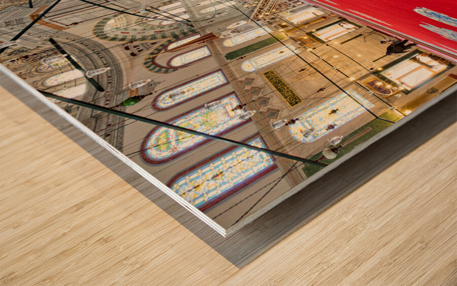 Istanbul Turkey. The Fatih Mosque Wood print