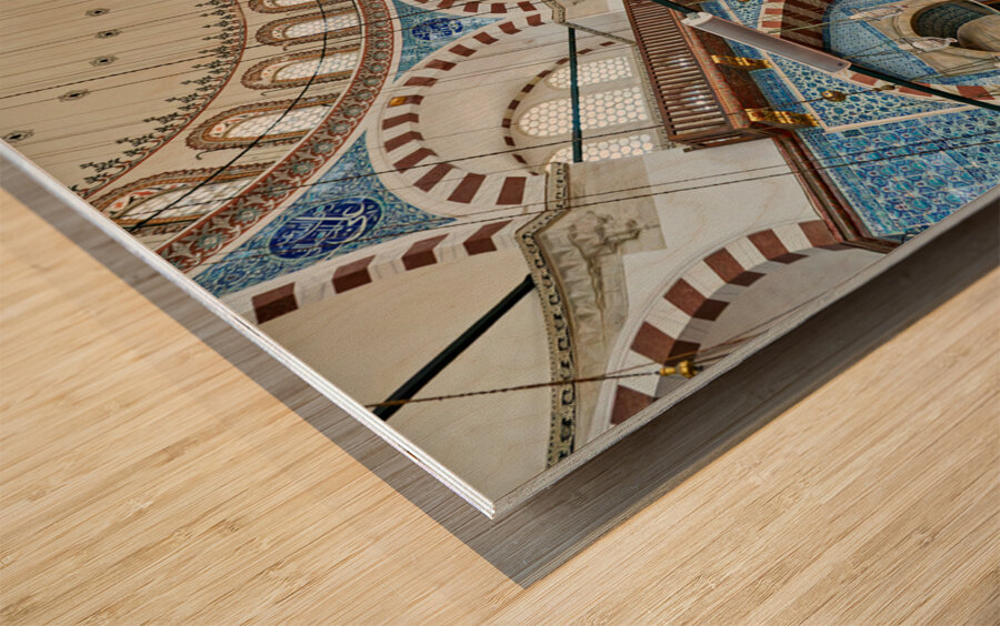Istanbul Turkey. Rüstem Pasha Mosque Wood print