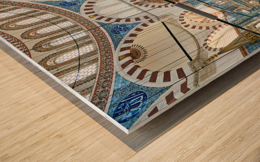 Istanbul Turkey. Rüstem Pasha Mosque Wood print