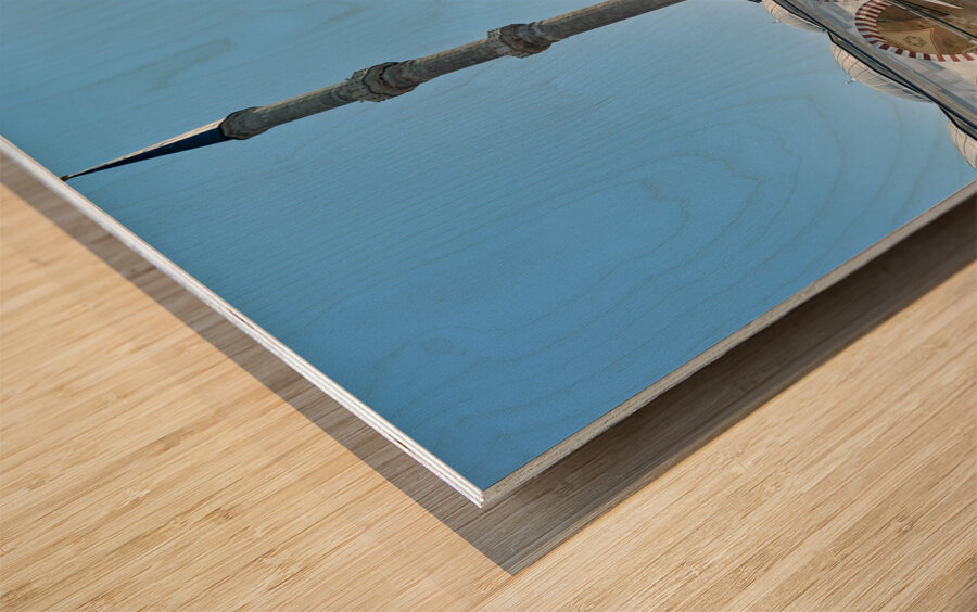 Istanbul Turkey. The Fatih Mosque Wood print