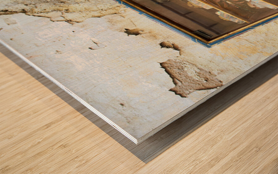 Morocco Fez. Dentures of a dentists office Wood print