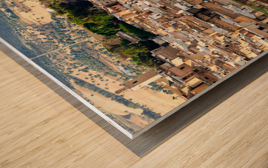 Morocco Fez. Dentures of a dentists office Wood print