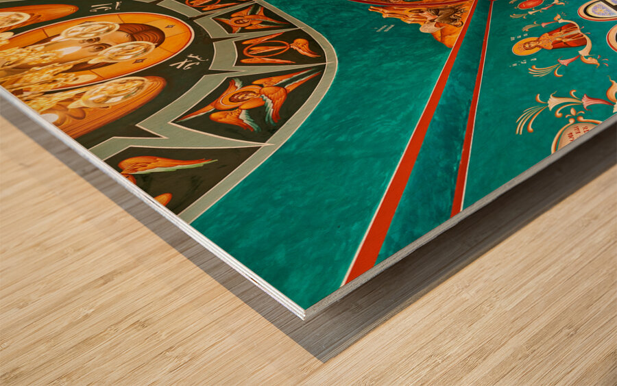 Jordan. Belly Dance Performance Wood print