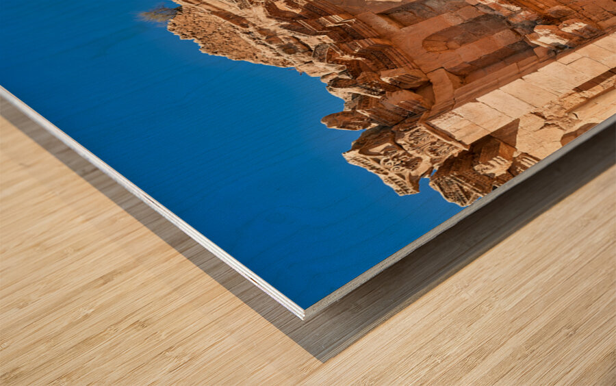 Jordan. The greco roman city of Gerasa Jerash Wood print