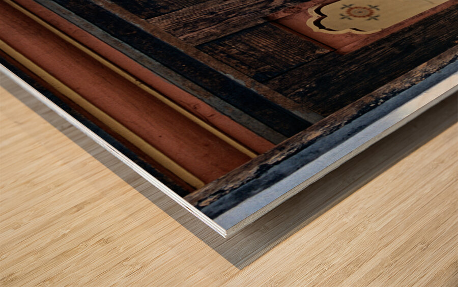 BHUTAN. Thimphu Tsechu Festival Wood print