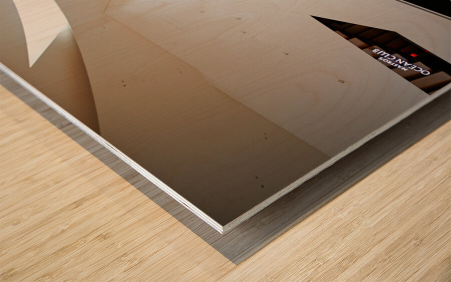 Crystals Mall City Center. Las Vegas Nevada USA Wood print