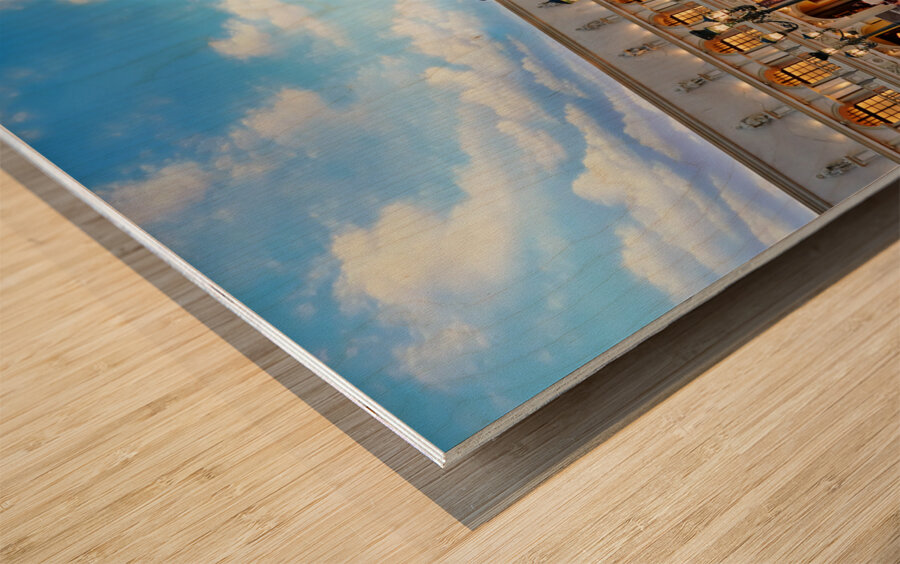 Little Venice at Venetian Hotel and Casino. Las Vegas Nevada USA Wood print