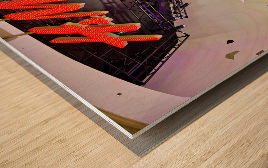 Caesars Palace Hotel Mall. Las Vegas Nevada USA Wood print