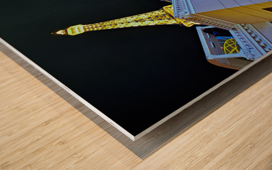 The Strip by night. Las Vegas Nevada USA Wood print