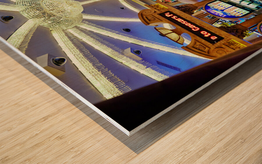 Caesars Palace Casino. Las Vegas Nevada USA Wood print