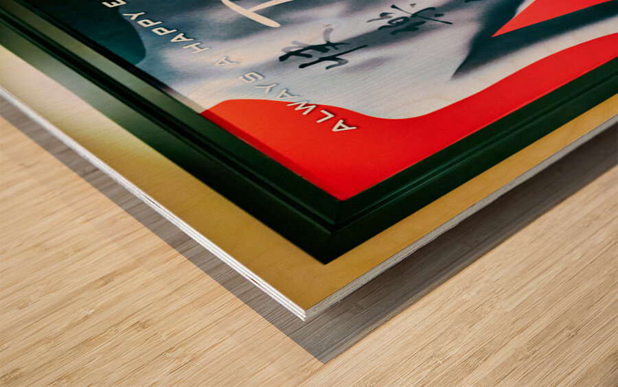 Night Club at venetian Hotel and Casino. Las Vegas Nevada USA Wood print