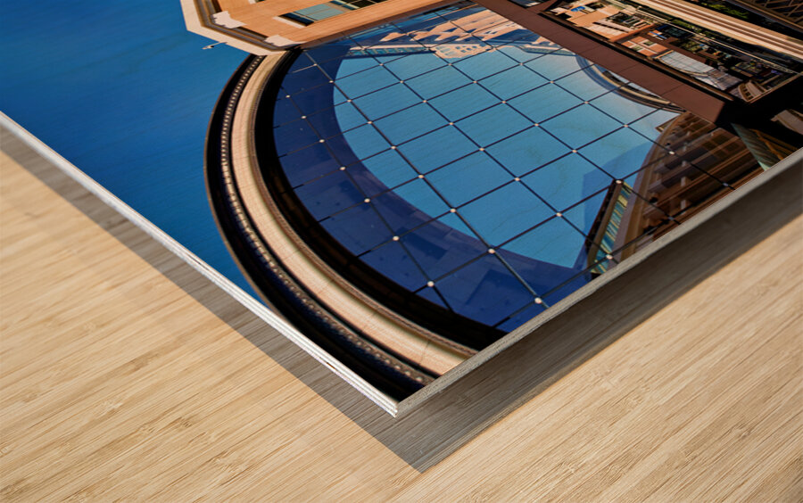 The Mall. Salt Lake City. Utah USA Wood print