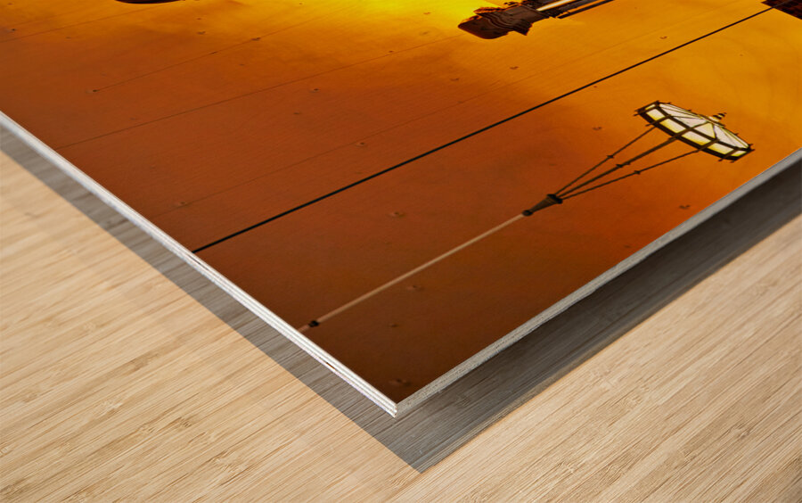 The Tabernacle Pipe Organ. Salt Lake City Utah USA Wood print