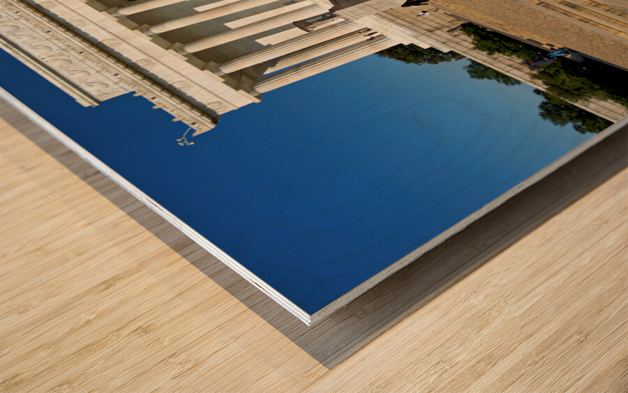 The Lincoln Memorial. Washington D.C. Wood print