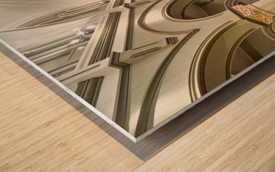 The Smithsonian Institution. Washington D.C. Wood print