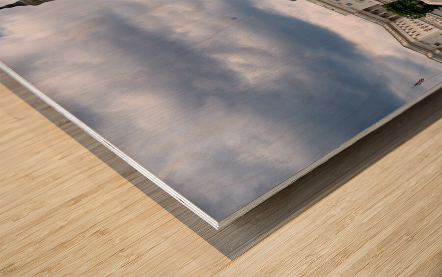 The United States Capitol. Washington D.C. Wood print